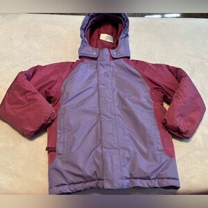 Patagonia Kids Purple and Pink Puffer Jacket
